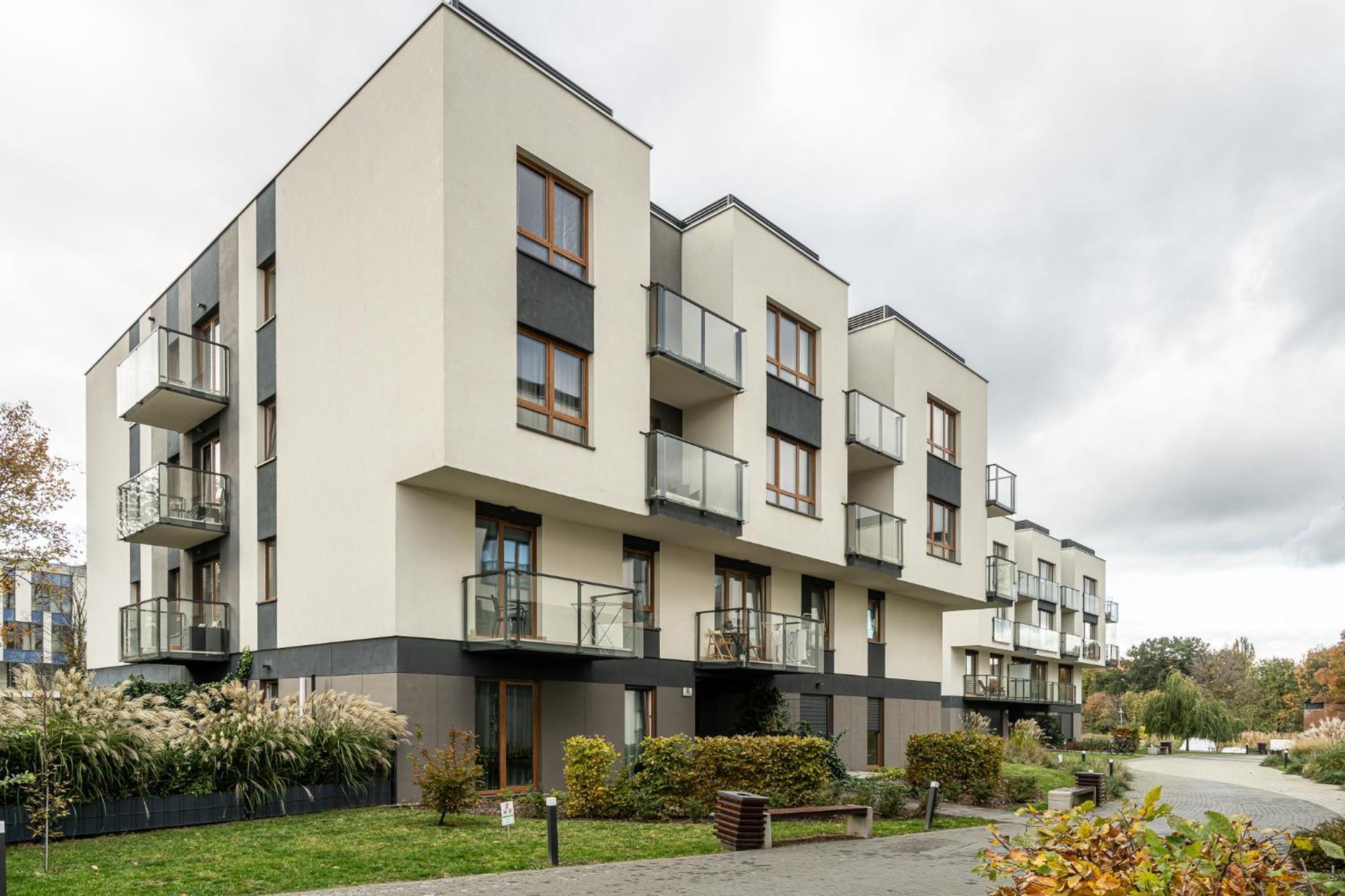 Rentplanet - Apartamenty Na Grobli Wrocław Exteriör bild